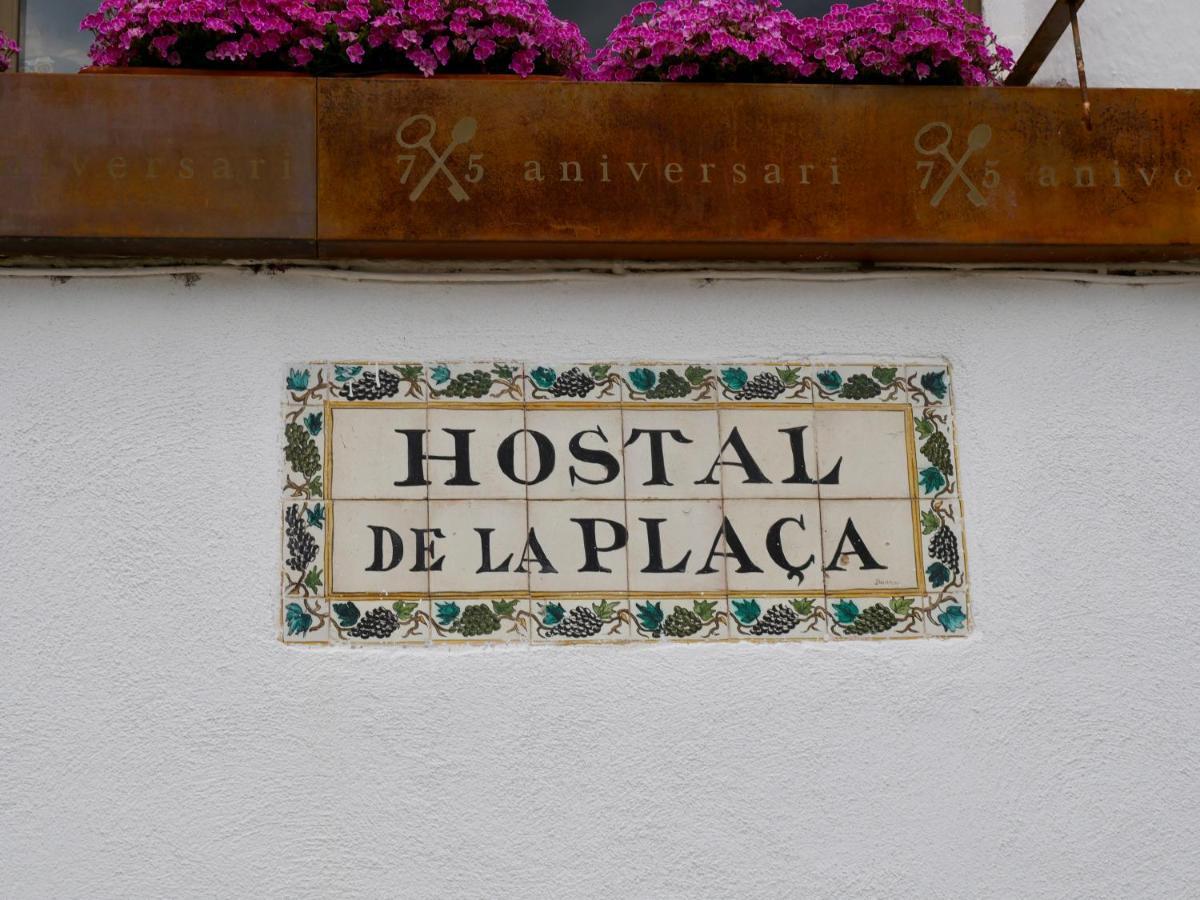 Hostal De La Placa - Hotel Boutique Кабрилс Екстериор снимка